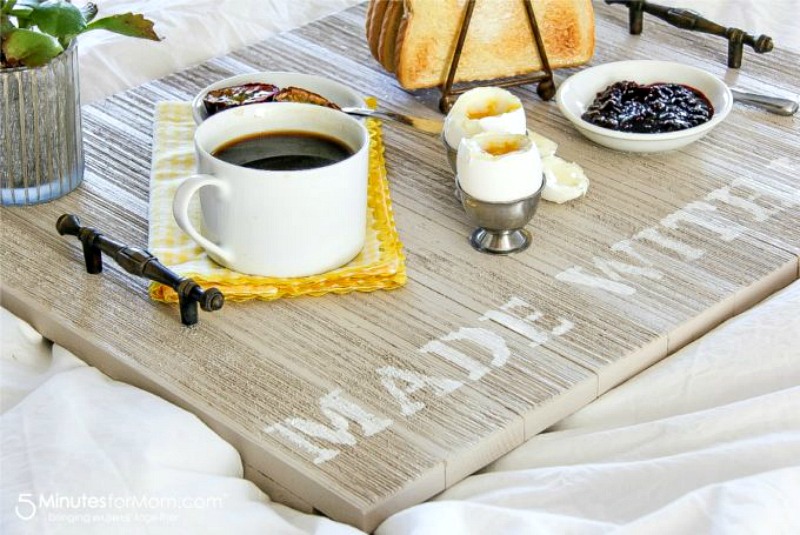 DIY Father's Day tray