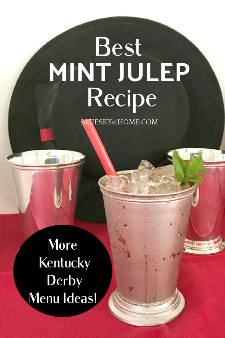 Mint Julep Recipe for Kentucky Derby Party
