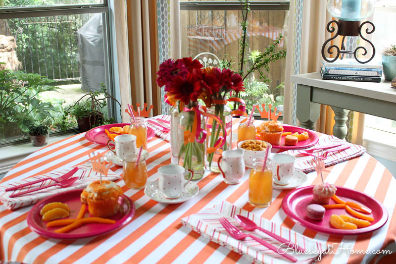 tea party tablescape