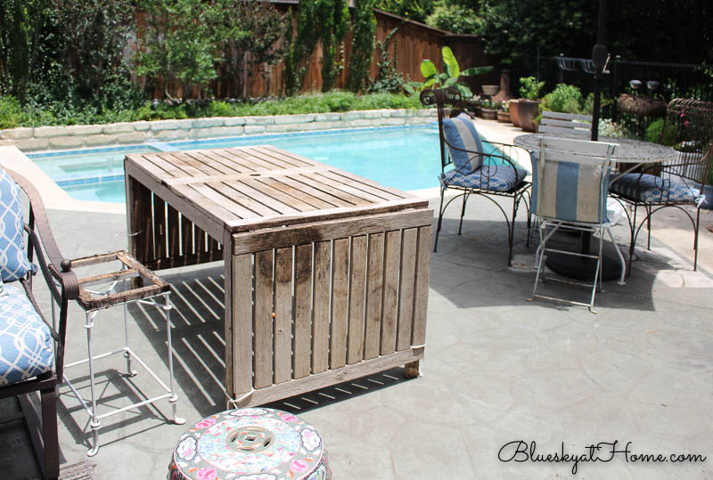 rescuing restoring teak table