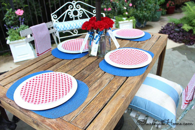 4th of July Tablescape