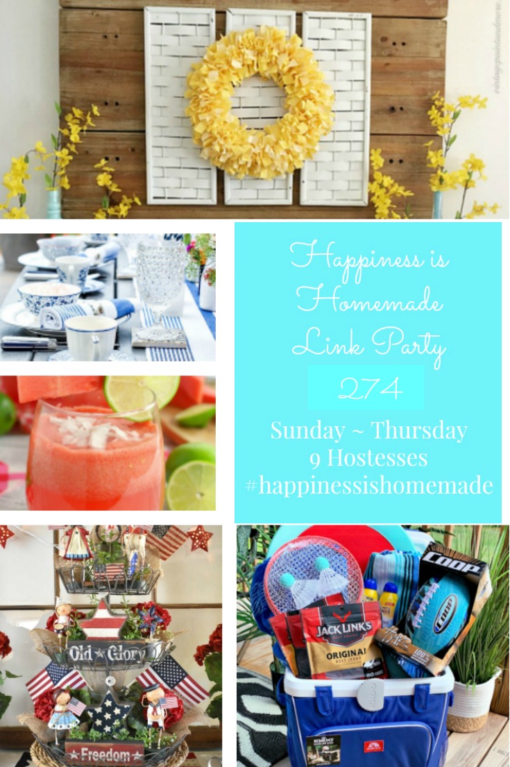 Happiness is Homemade Link Party 274