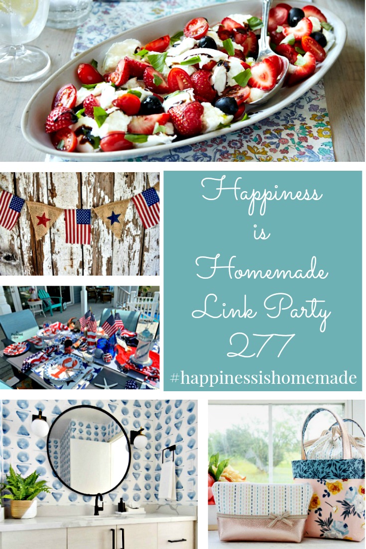 Happiness i Homemade Link Party 277 graphic