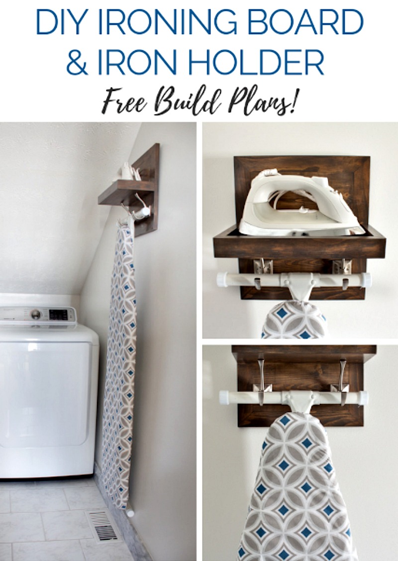 ironing board holder