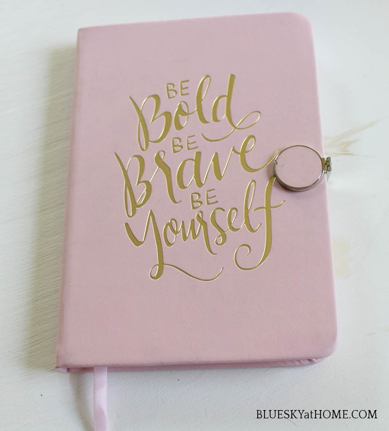 pink notebook