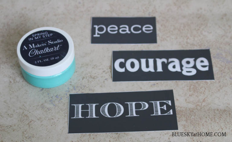How to Stencil Books for Your Home Decor - Bluesky at Home