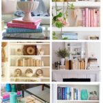 how to decorte with books graphic