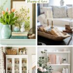 how to decorte with books graphic