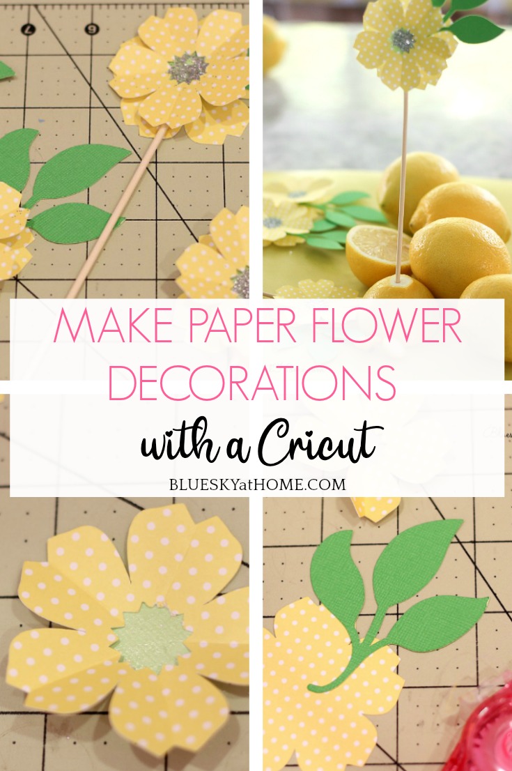 HOW TO MAKE PAPER FLOWER WITH CRICUT