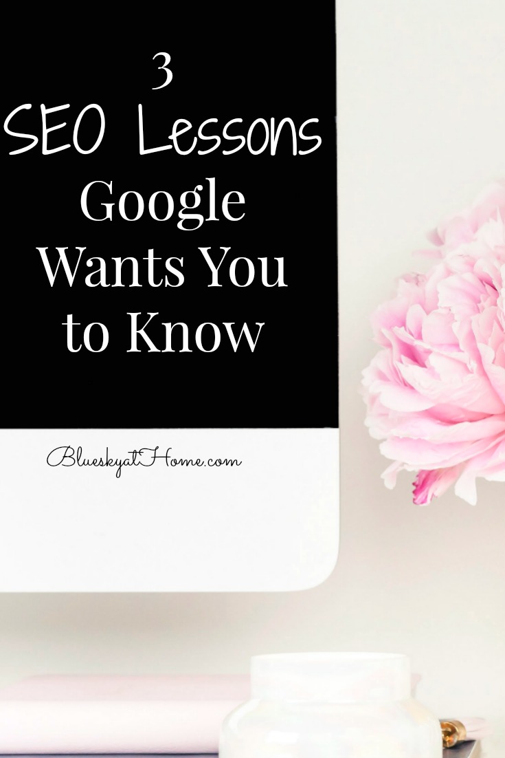Seo Lessons from Google