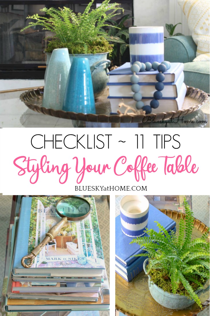 11 Tips to Style Your Coffee Table