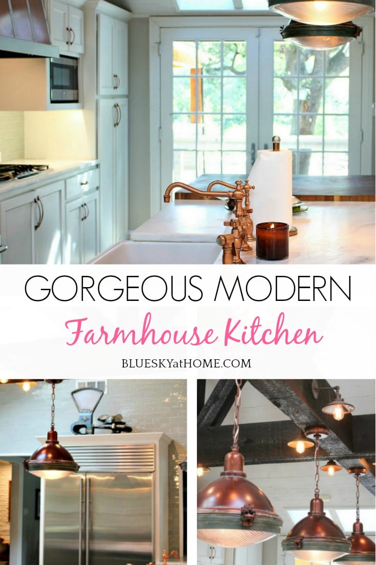 modern farmhouse kitchen