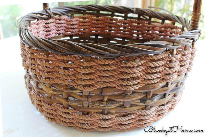 estate sale woven basket