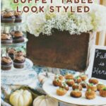 easy fall buffet table ideas