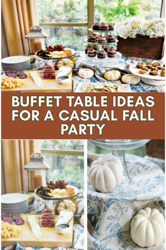 easy fall buffet table ideas