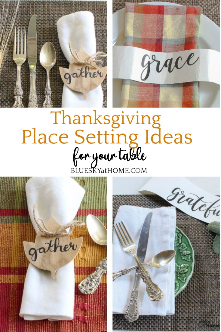 Thanksgiving Place Setting Ideas for Your Table