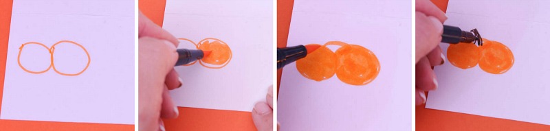 Easy DIY Halloween Place Cards