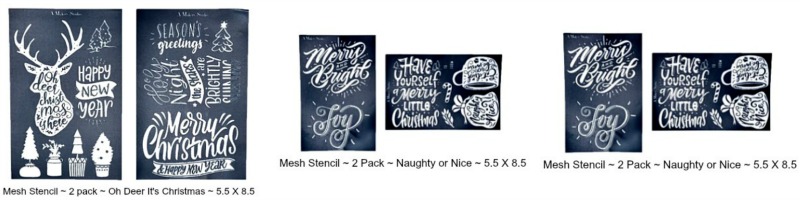 A Makers' Studio Christmas Stencils