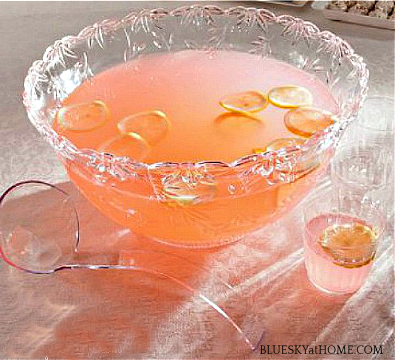 Pink Champagne punch