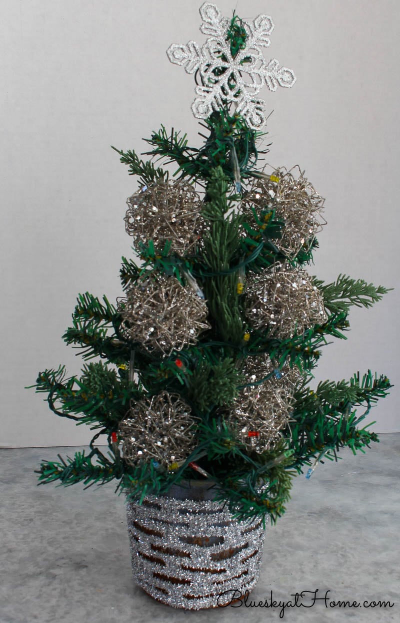 Dollar tree Christmas tree