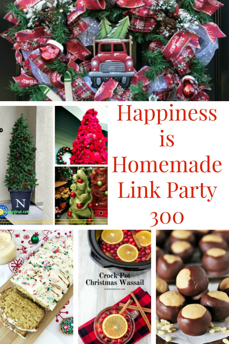 Happiness is Homemade Link Party 300