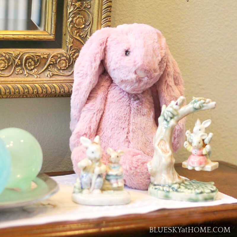Easter pink bunny