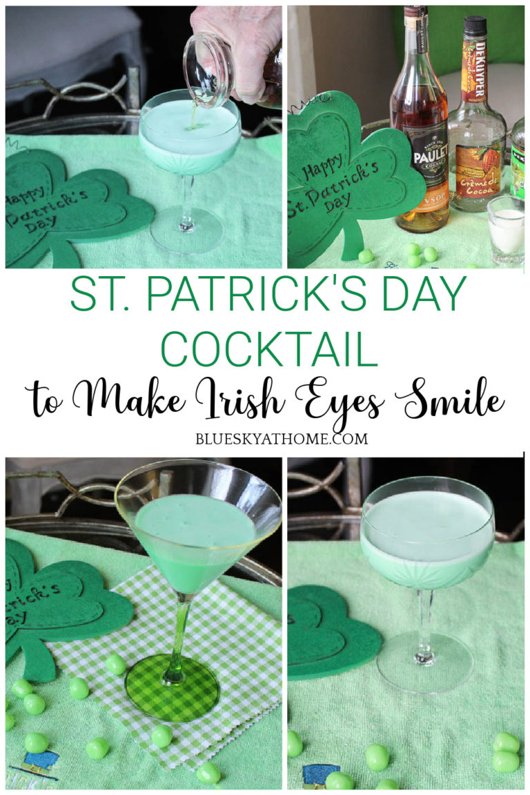 St. Patrick’s Day Cocktail to Make Irish Eyes Smile