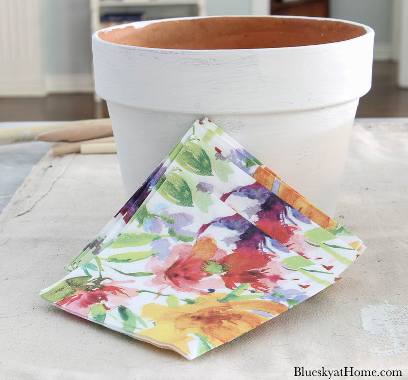 Fabric Bowl with Mod Podge