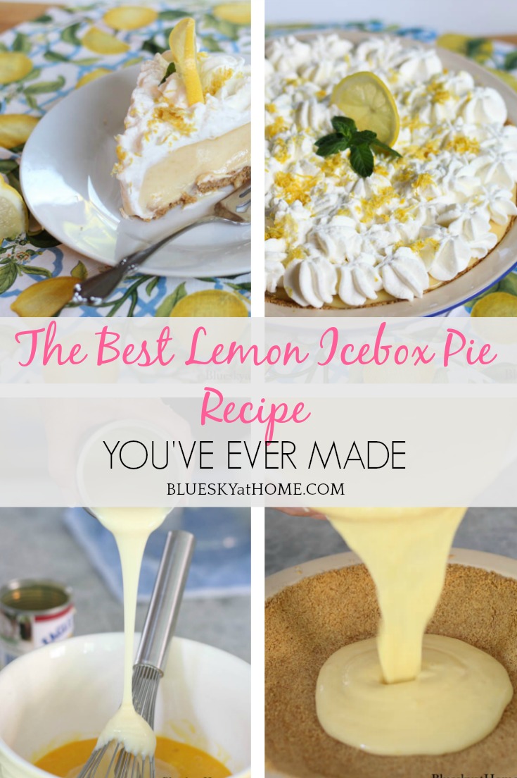 The Best Lemon Icebox Pie You’ve Ever Tasted