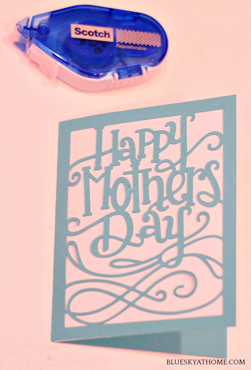 pink mother's day card