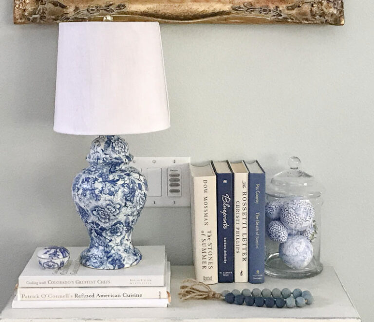 How to Make a Chinoiserie Style Lamp with Decoupage