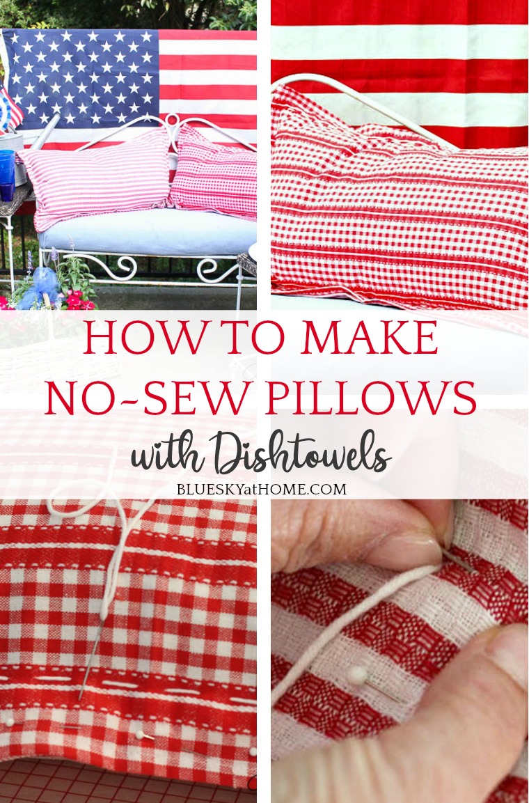 No-Sew Pillows