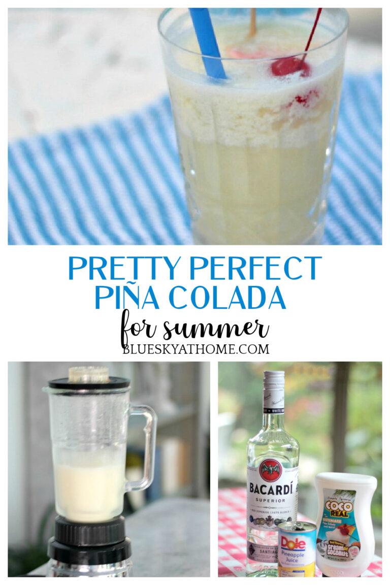 Pretty Perfect Piña Colada for Summer