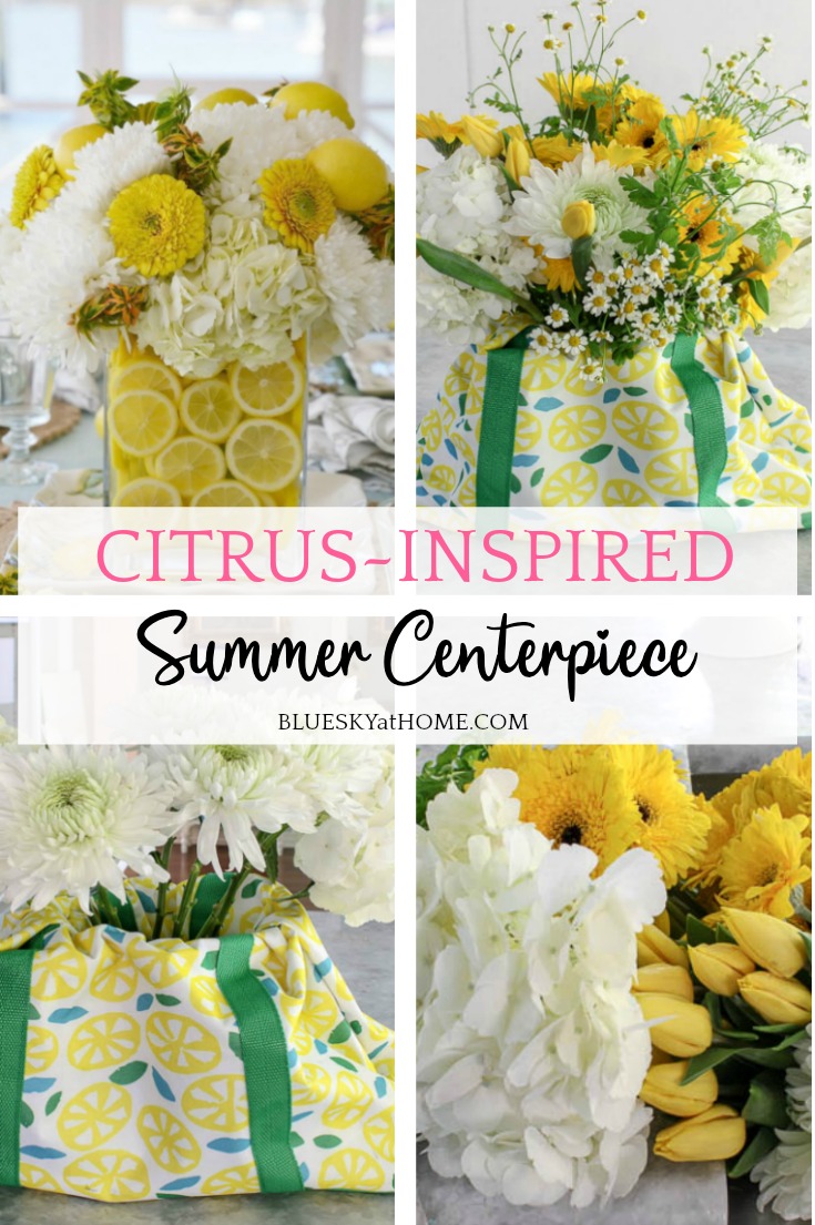 Citrus-Inspired Summer Centerpiece