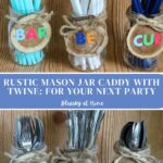 mason jar DIY craft collage