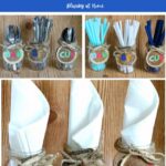 mason jar DIY craft collage