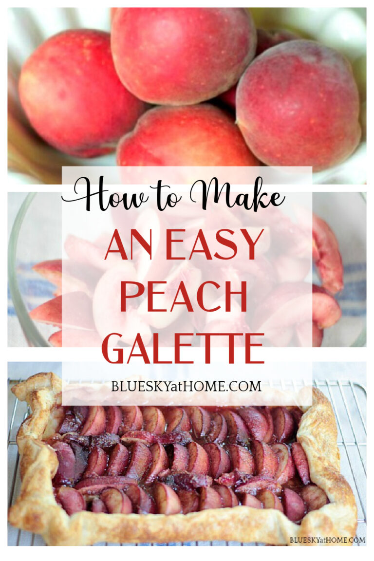 How to Make an Easy Peach Dessert – Delicious Summer Galette