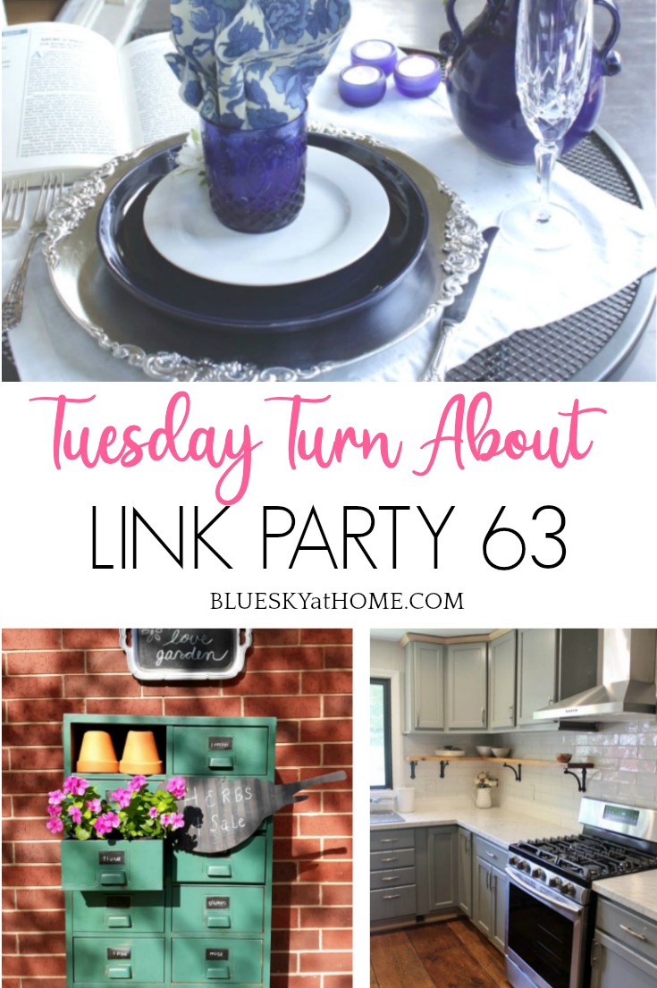 Tuesday Turn About Link Party 63