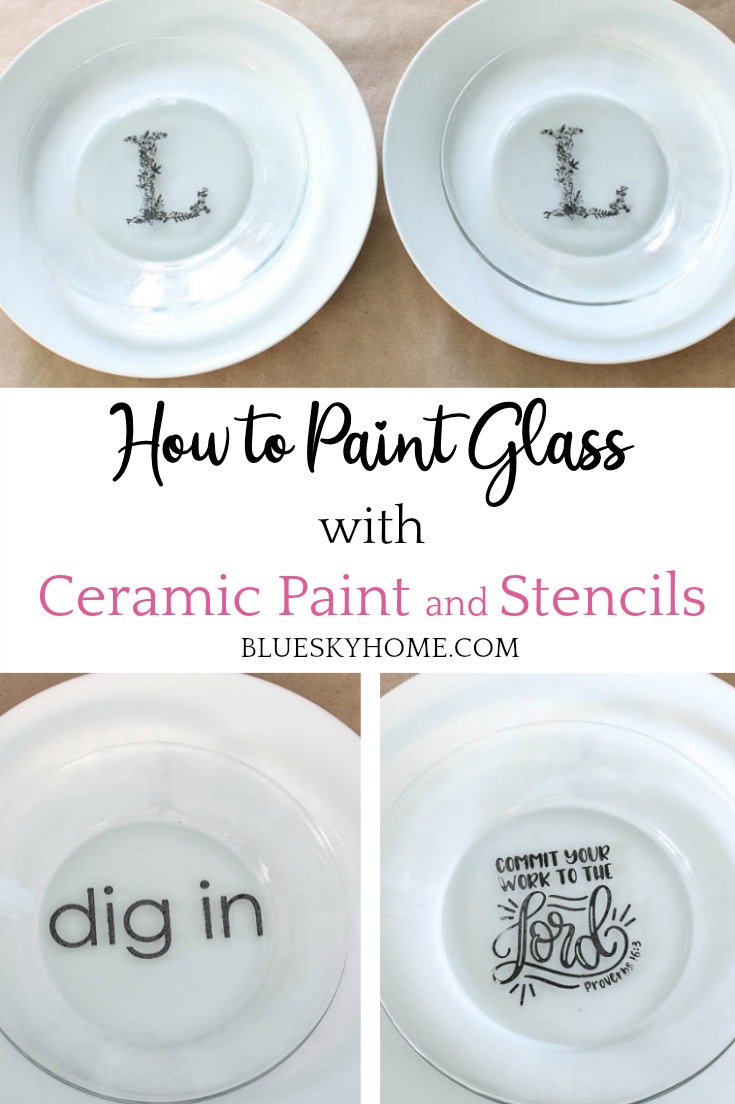 How to Paint Glass with Ceramic Paint