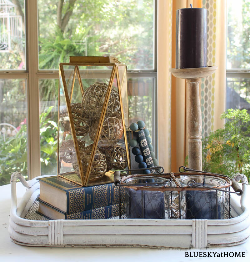 5 Minute Fall Vignettes - Easy Decorating - Cali Girl In A Southern World