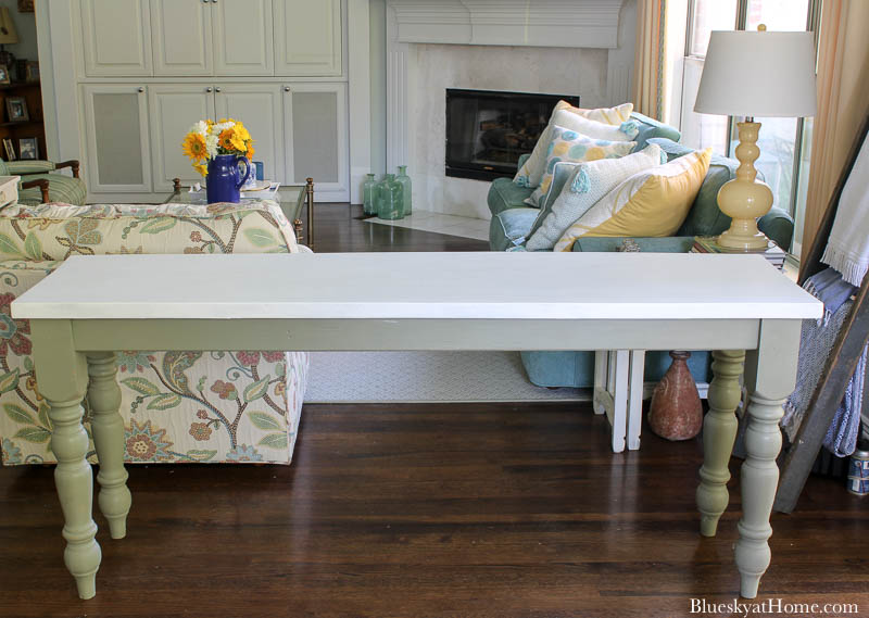 How to Style a Sofa Table