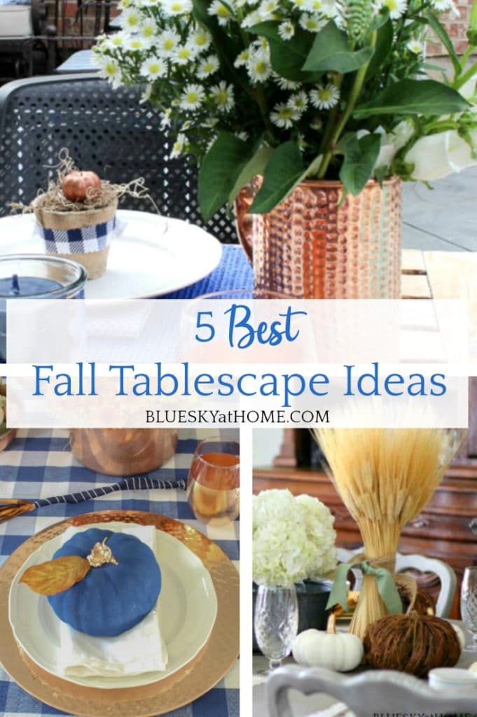 5 best fall tablescapes