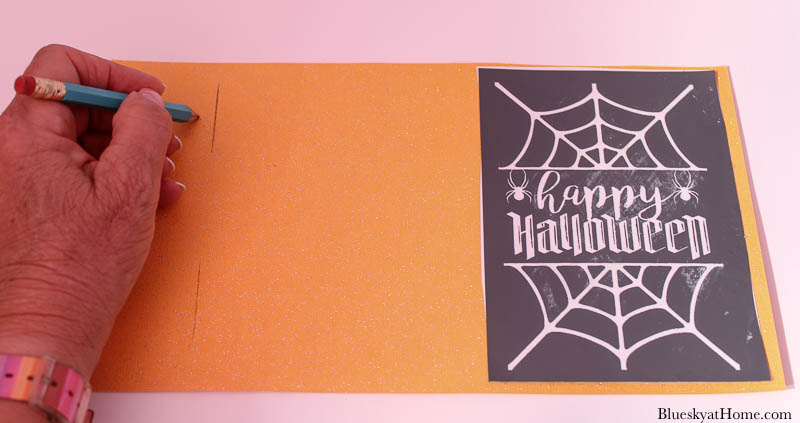 stencil custom stencil Halloween card