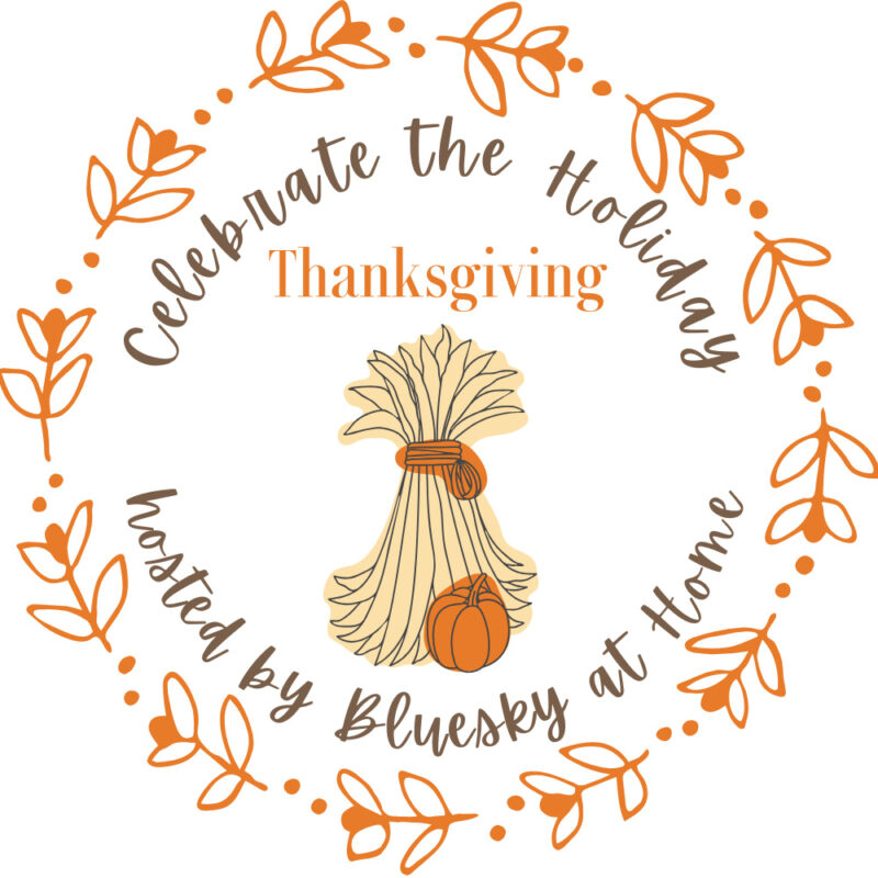 Wheat bundle centerpiece Thanksgiving tablescape graphic