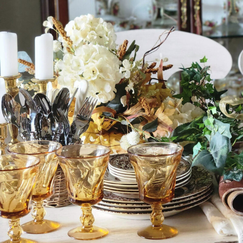 Thanksgiving tablescape