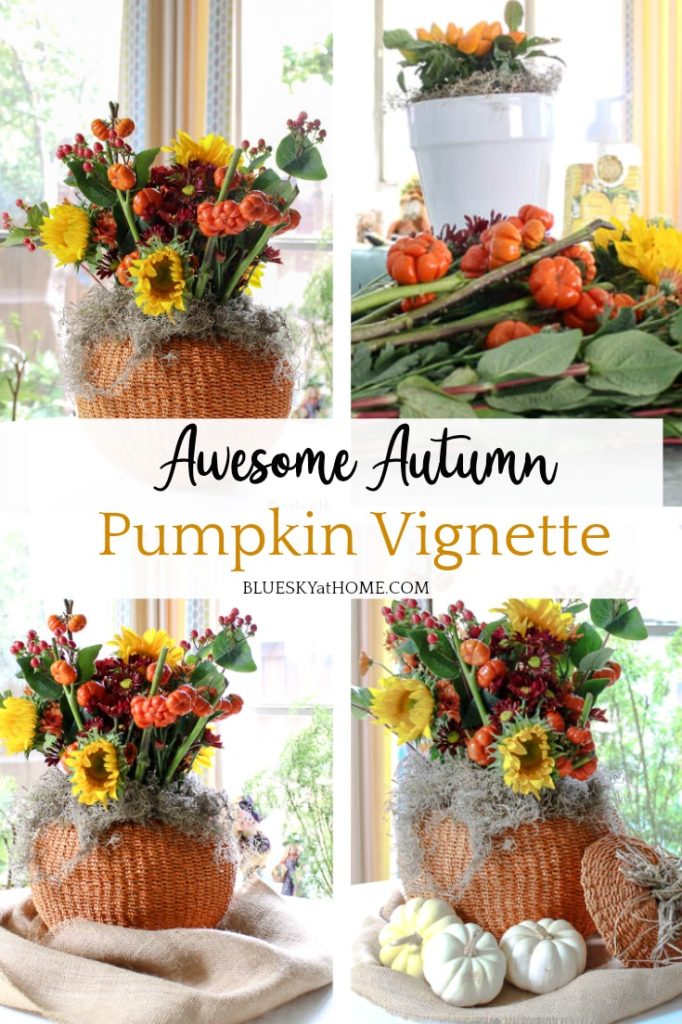 Autumn Pumpkin Vignette