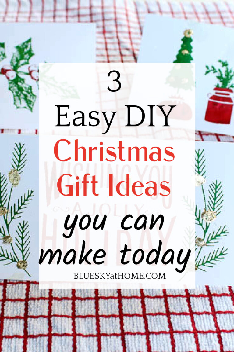 3 Easy DIY Christmas Gift Ideas