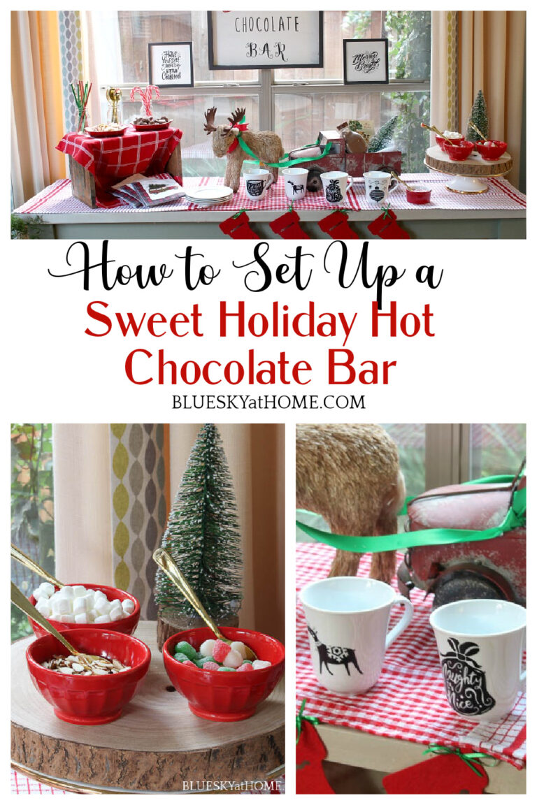 How to Set Up a Sweet Holiday Hot Chocolate Bar
