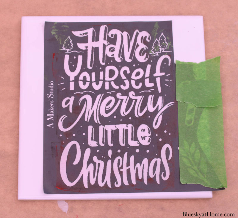 How to Make Christmas Tiles