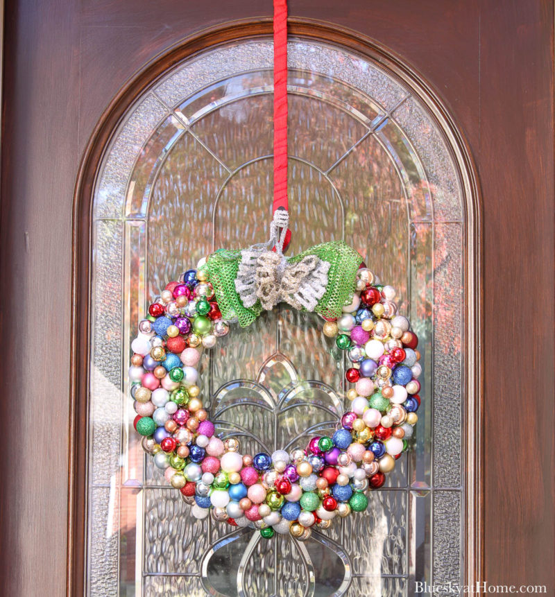 Pinned It, Made It, Loved It: DIY Ornament Wreath - The Crafted Life